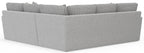 Titan - Sectional With Comfort Coil Seating, Cocktail Ottoman And Accent Pillows Included