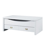 Ramiel - Coffee Table With Lift Top - High Gloss White