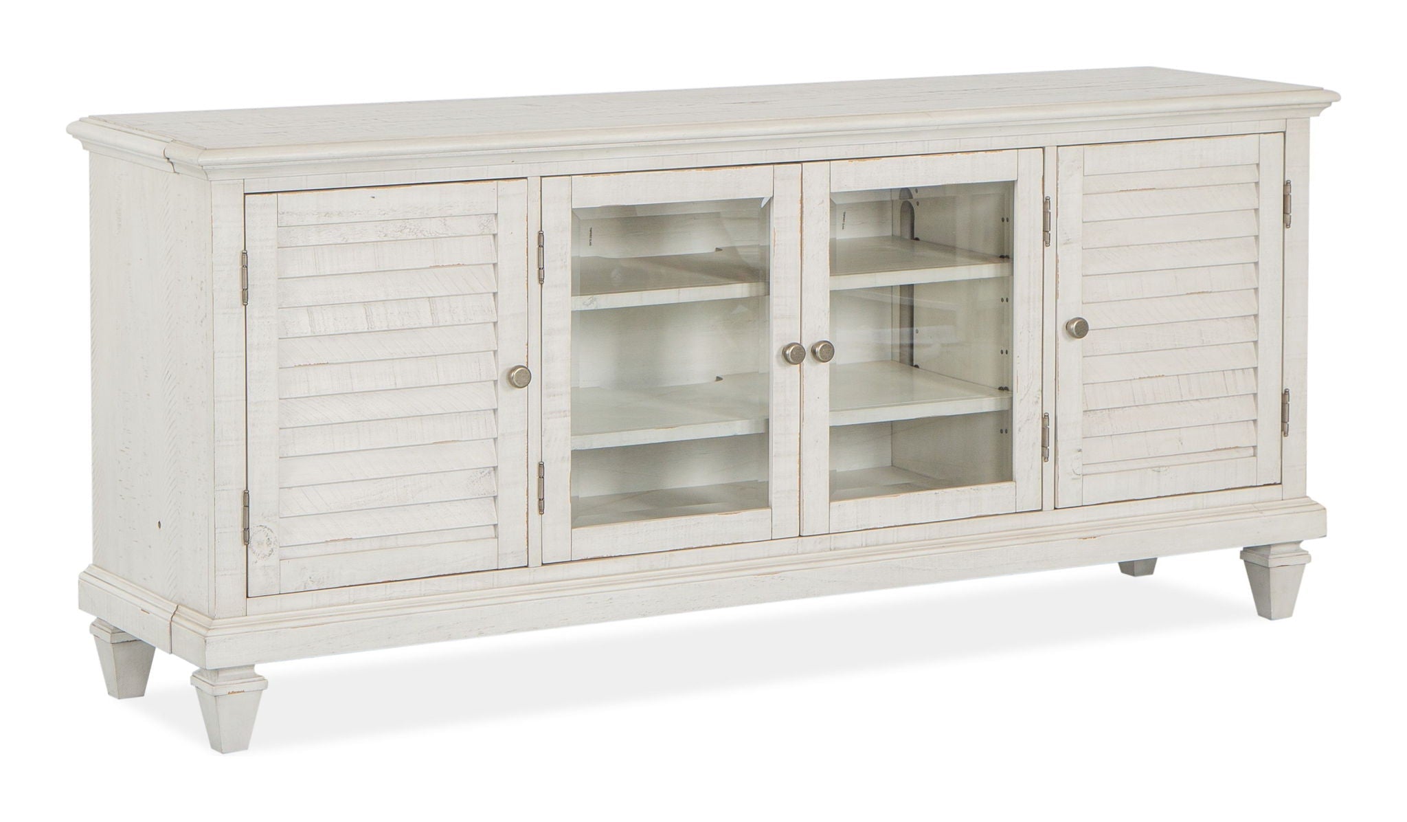 Newport - Entertainment Wall - Alabaster