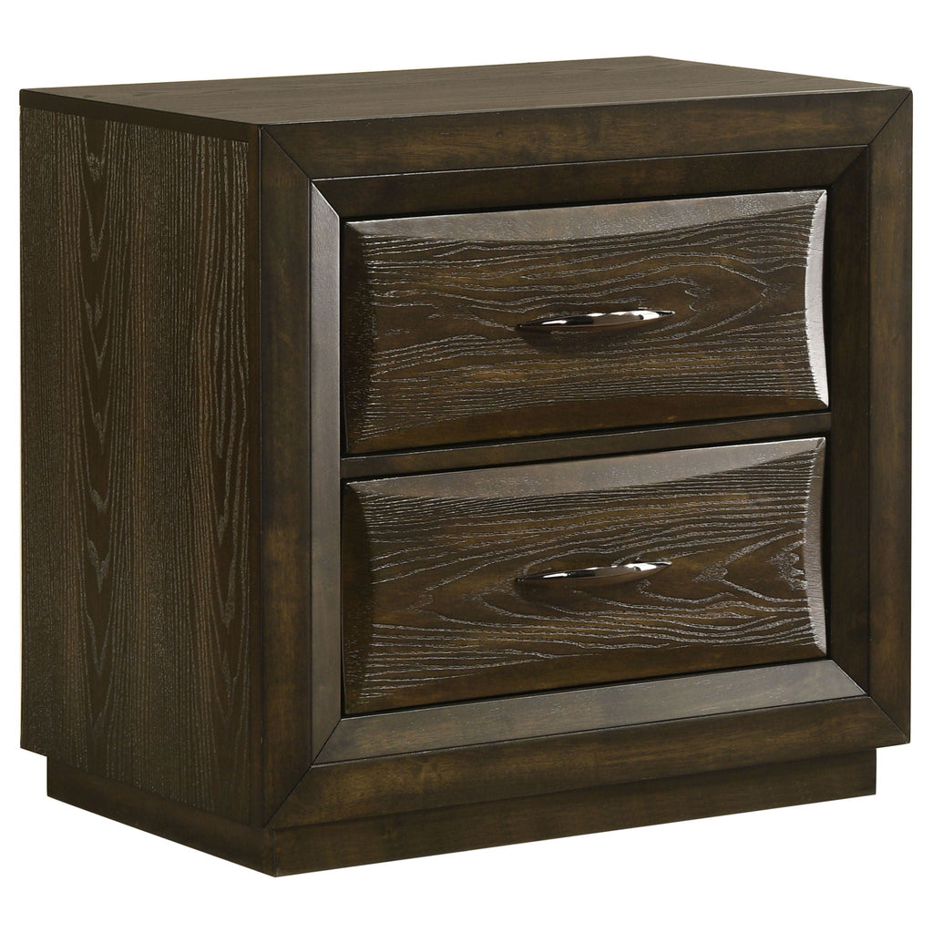 Atlas 5-piece California King Bedroom Set Dark Oak