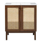 Bathroom Vanity Cabinet With Doors, Soft Close Design