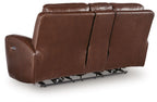 Bexhurst - Power Reclining Loveseat With Console / Adjustable Headrest