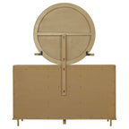 Arini 8-drawer Dresser with Mirror Sand Wash