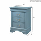 Louis Phillipe - Nightstand - Wood