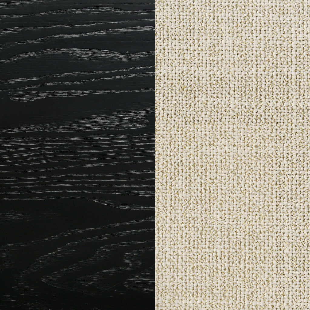 Arini 56-inch Eastern King Panel Bed Cream and Black