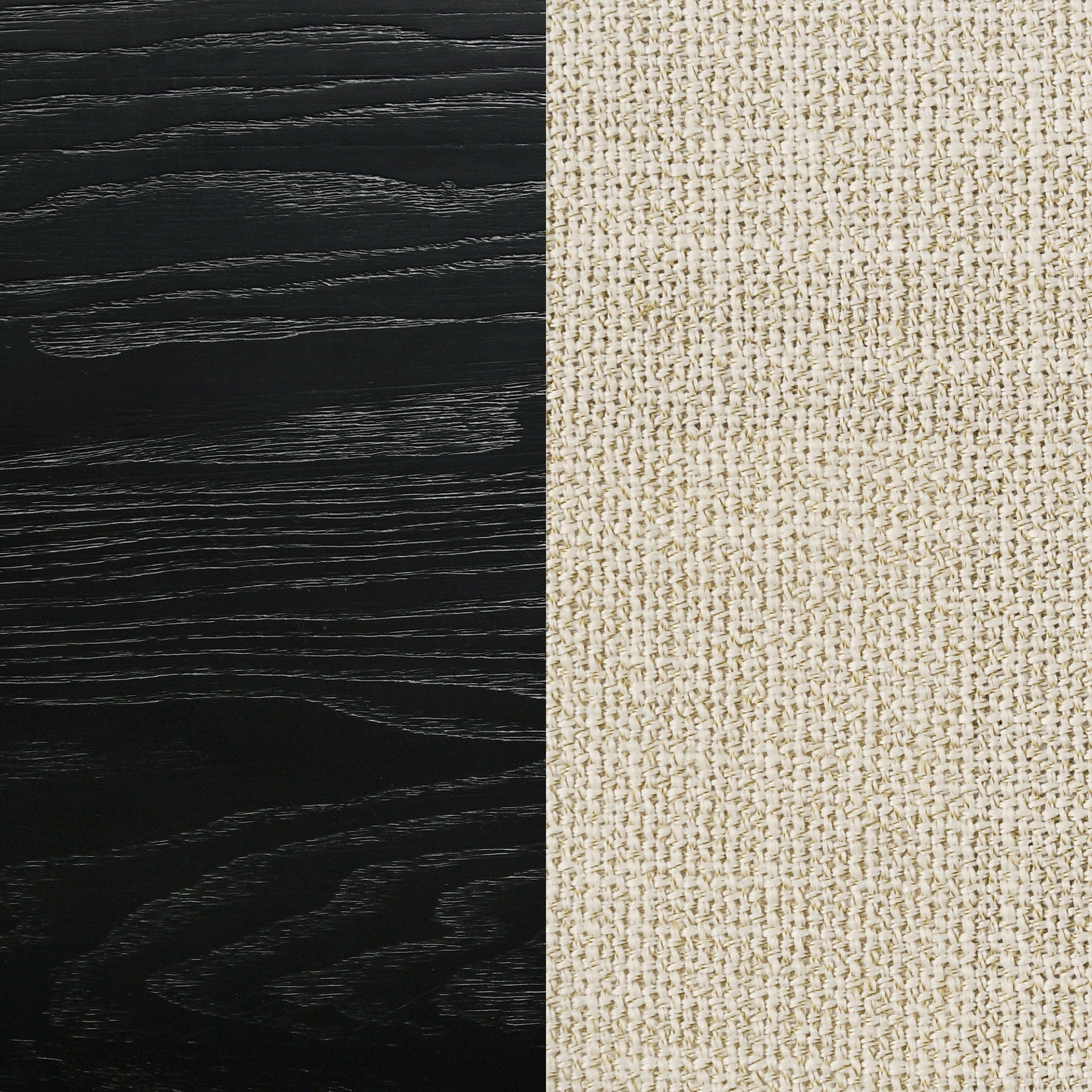Arini 56-inch Eastern King Panel Bed Cream and Black