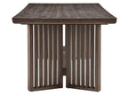 Kavanaugh - Trestle Dining Table - Weathered Kona Brown