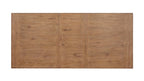 Kingston - Extendable Trestle Dining Table - Whisper White And Cerused Nutmeg