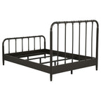 Rocco All Wood Water Pipe Open Frame Full Bed Dark Bronze