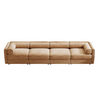 Stylish Sofa With Storage Seat And Cylindrical Backrest