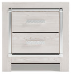 Altyra - Two Drawer Night Stand - White