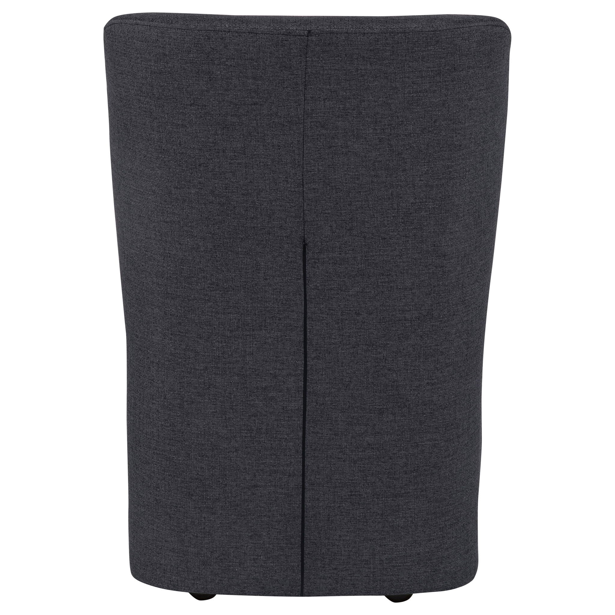 Jaelynn Upholstered Parsons Dining Side Chair Charcoal (Set of 2)