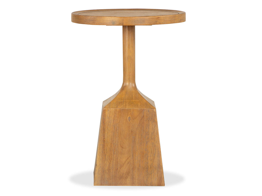 Lindon - Round Pedestal Accent End Table