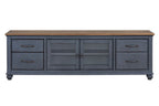 TV Stand For TVs Up To 90" - Blue