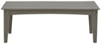 Visola - Rectangular Cocktail Table - Gray