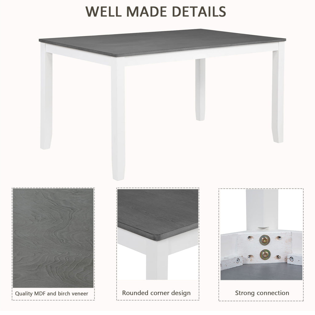 Kitchen Dining Set, Rectangular Dining Table