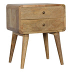 Curved Nightstand