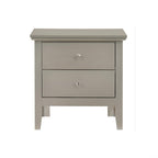 English Dovetailed Drawers Nightstand