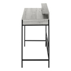 Computer Desk For Home Office, Standing, Storage Shelves, Laptop, Contemporary & Modern