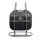 Vasant - 52" Hanging Chair - Fabric & Wicker