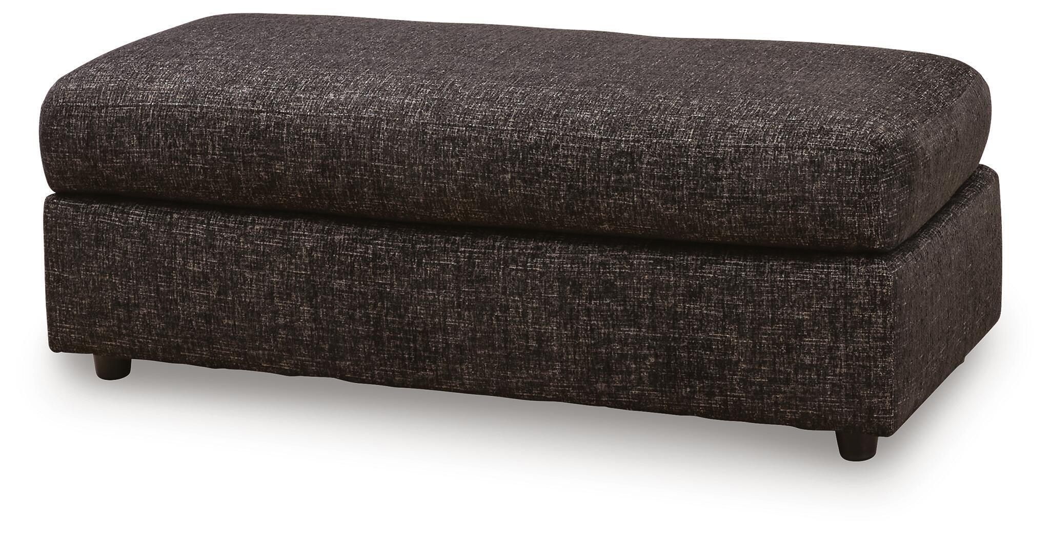 Lentiz - Oversized Accent Ottoman - Onyx