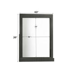 Lantha - Mirror - Gray Oak
