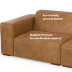 Rex - Handcrafted Sectional Sofa And Ottoman