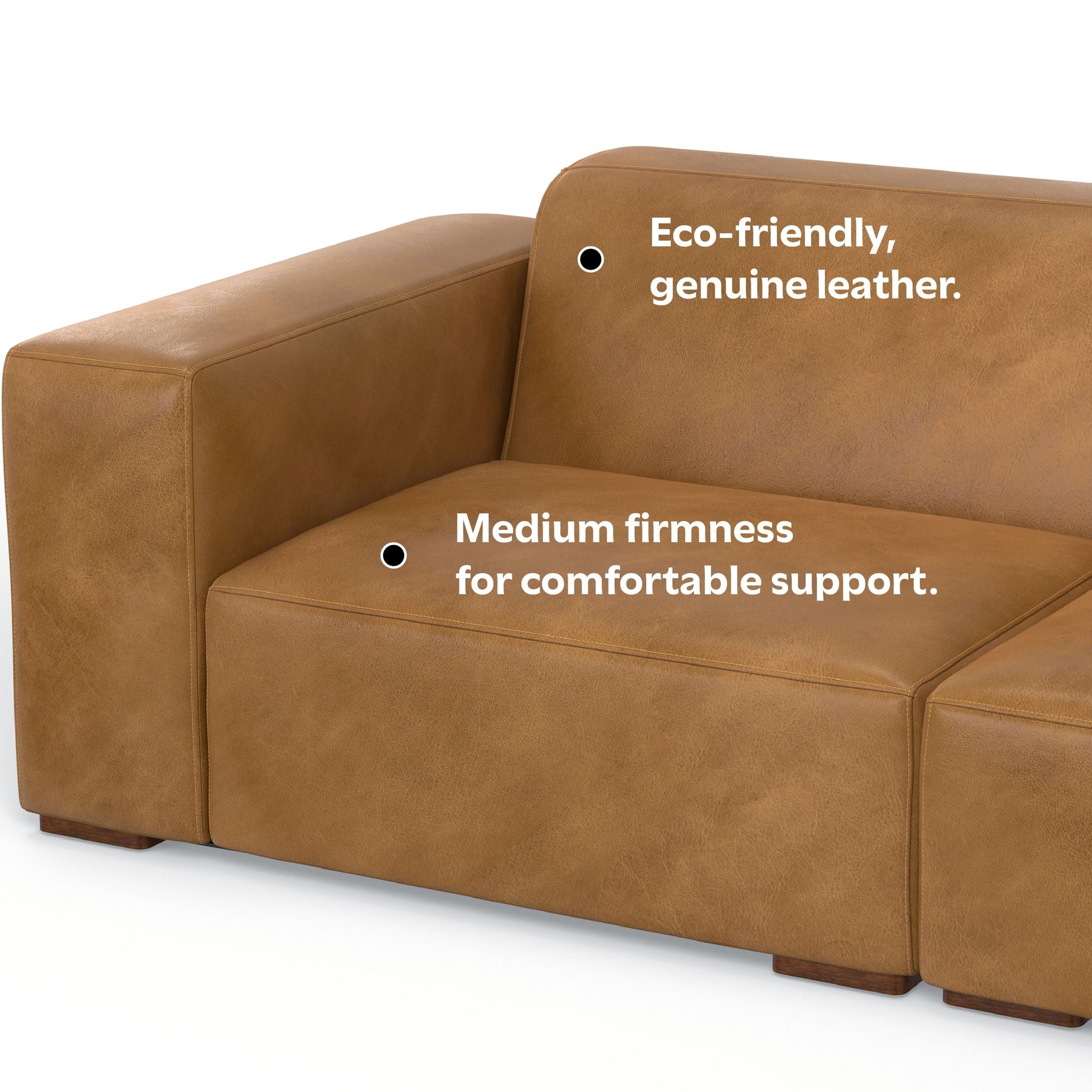 Rex - Handcrafted Sectional Sofa And Ottoman