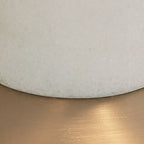 Rowleigh - Marble Desk Lamp - Gold Finish / White