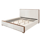Kaleea - Queen Bed - Beige