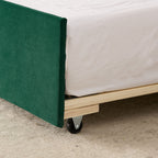 Daybed With Pop Up Trundle And USB Charging Armrest