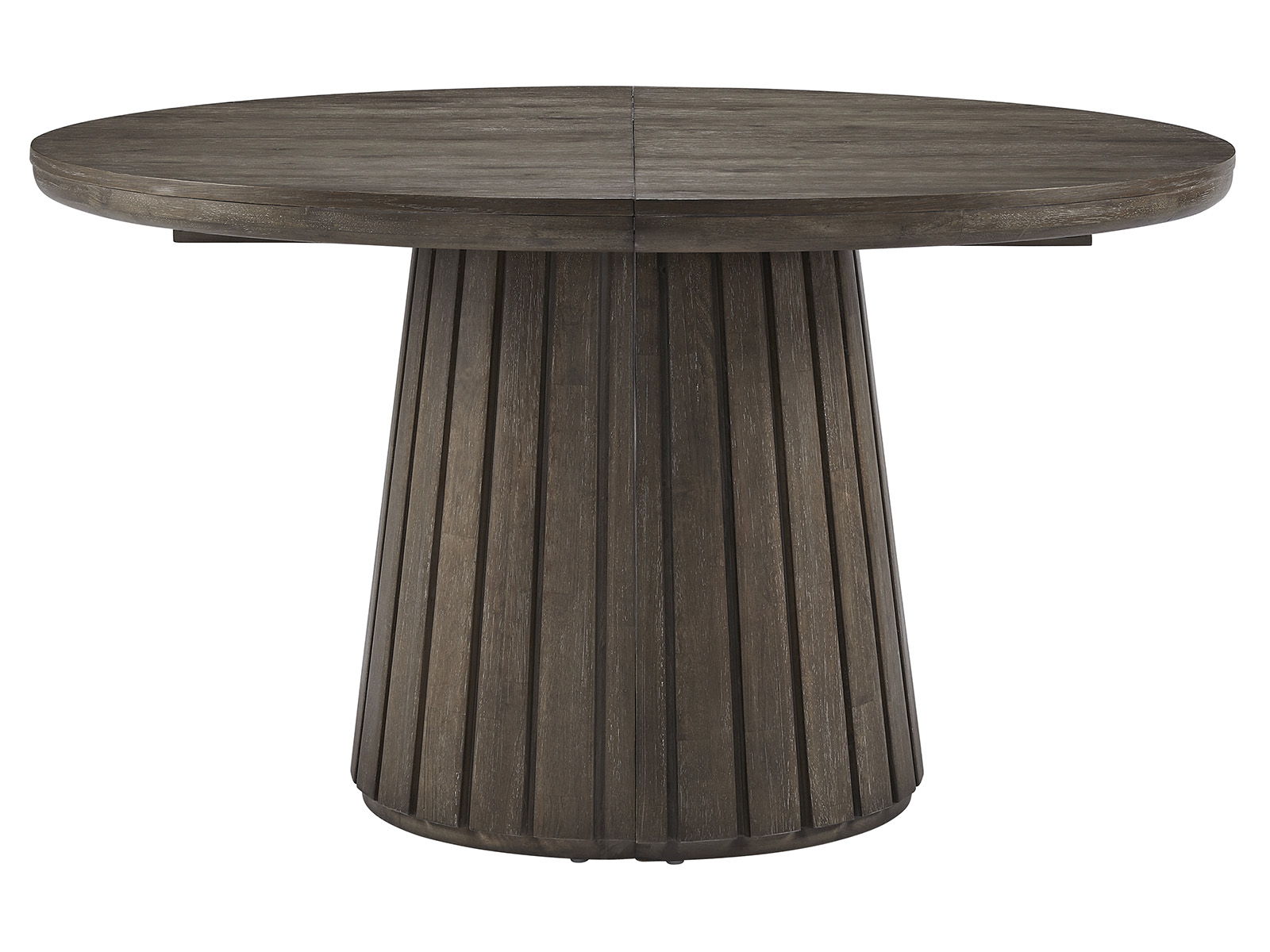 Kavanaugh - Round Dining Table - Weathered Kona Brown