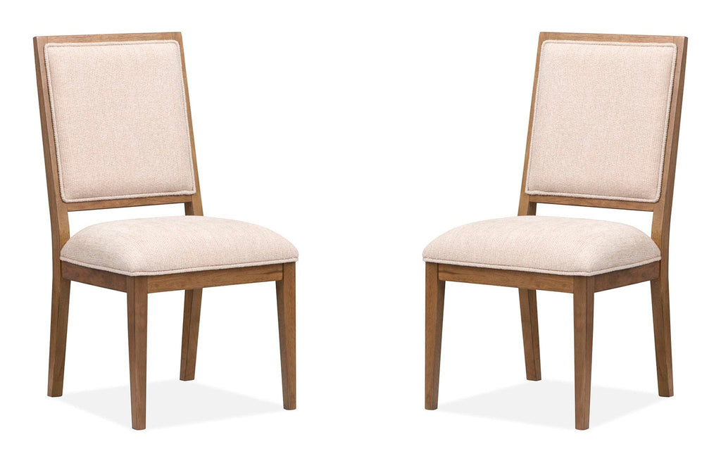 Marcel - Upholstered Side Chair (Set of 2) - Harvest Brown
