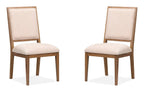 Marcel - Upholstered Side Chair (Set of 2) - Harvest Brown