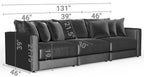 Remington - Modular Sofa - Pine