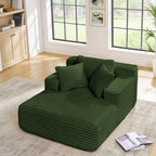 Chaise Lounge Sofa Bed With Deep Seat For Living Room