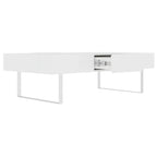 Rectangular Coffee Table With Hidden Storage