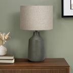 Lighting, Table Lamp, Concrete, Contemporary