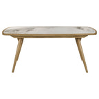 Croyden 7-piece Rectangular Dining Set Weathered Natural