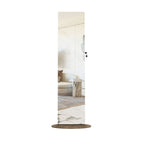 Swivel Jewelry Cabinet With Full Length Mirror