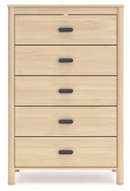 Cabinella - Five Drawer Chest - Tan