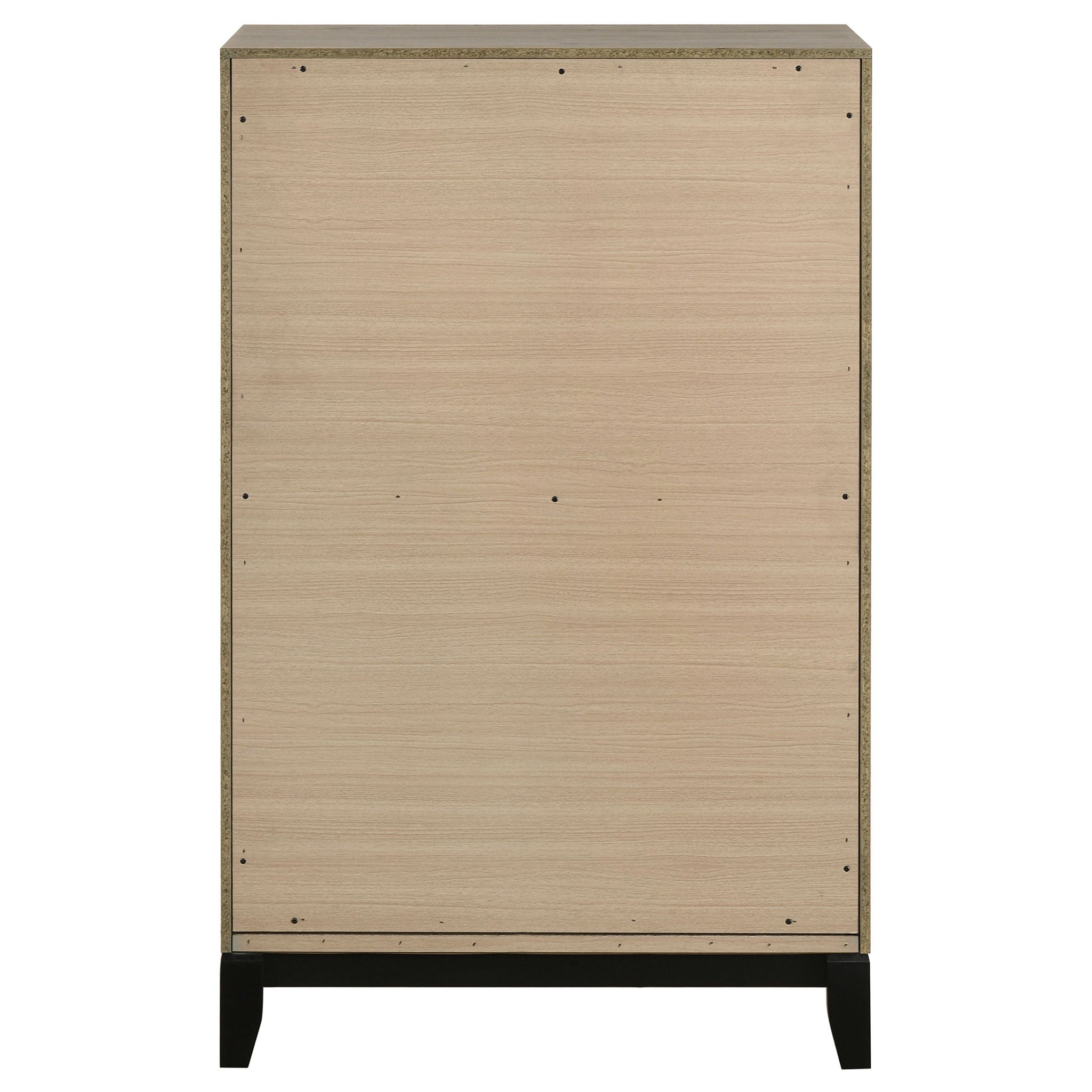 Valen 5-drawer Bedroom Chest of Drawers Light Taupe