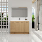 Floating Bathroom Vanity With Sink, Modular Cabinet