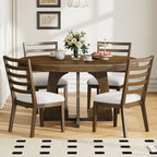 Round Dining Table Set For 4 With Chairs