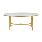 Bordeaux - Coffee Table - White / Gold