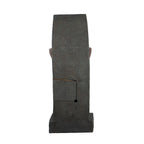Sculptural Water Fountain With Bowl Basin, With Light And Pump, For Indoor And Outdoor - Brown / Black