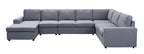 Hayden - 7 Seat Reversible Modular Sectional Sofa Chaise