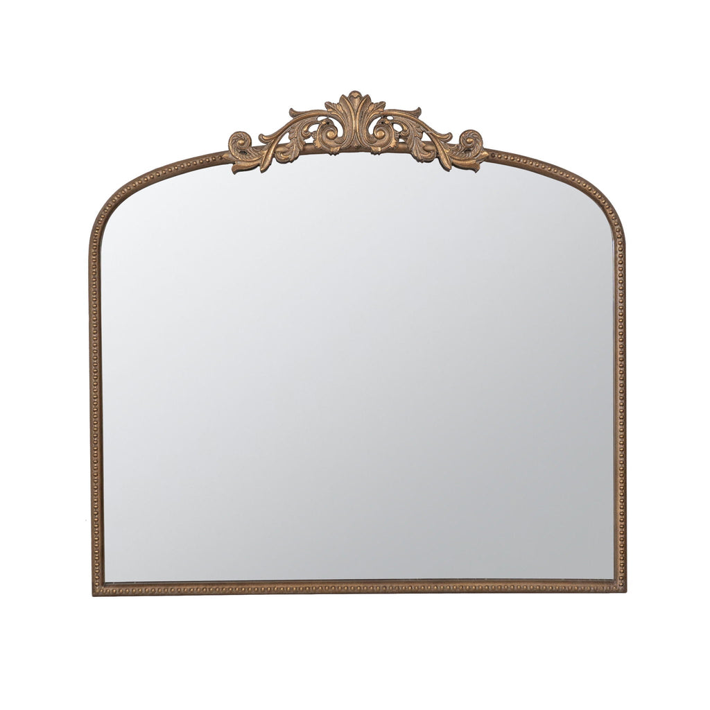 Arch Mirror, Baroque Inspired Wall Decor For Bathroom, Bedroom, Living Room