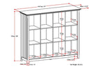 Acadian - Handcrafted Cube Storage