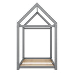 Wooden House Shaped Bed
